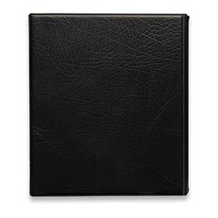 Ringbuch aus Kunststoff in Schwarz Ringbuch aus Kunststoff in Schwarz