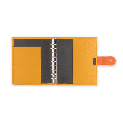 Das Bunte Ringbuch in Gelb mit blauer Lasche Inhalt Das Bunte Ringbuch in Gelb mit blauer Lasche Inhalt