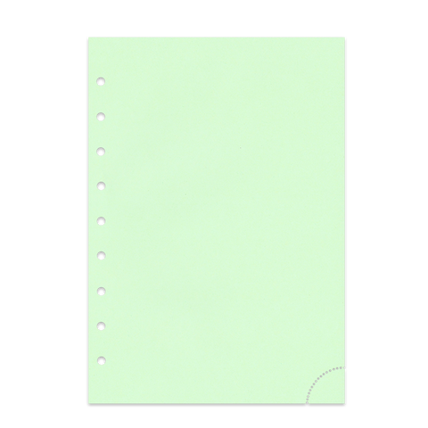 Notizpapier grün 50 Blatt Junior Piccolo DIN A5 mit Perforation
