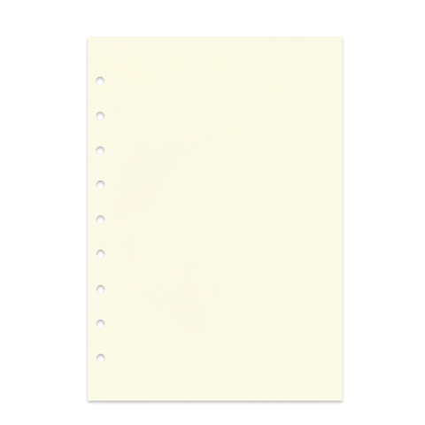 Notizpapier chamois ohne Perforation 50 Blatt Junior Piccolo DIN A5