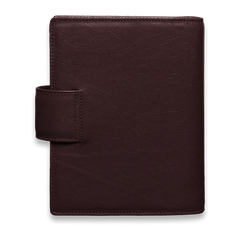 Hochwertiges Ringbuch Rindleder Druckknopfverschluss Rindnappa in bordeaux Hochwertiges Ringbuch Rindleder Druckknopfverschluss Rindnappa in bordeaux