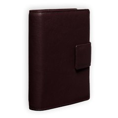 Hochwertiges Ringbuch Rindleder Rindnappa Druckknopfverschluss bordeaux Hochwertiges Ringbuch Rindleder Rindnappa Druckknopfverschluss bordeaux