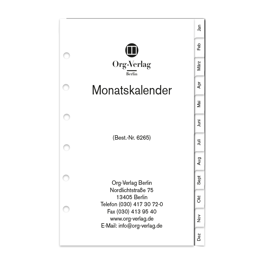 Monatskalender 2 Seiten pro Monat mit Monatsgriffleiste 2021 Monatskalender 2 Seiten pro Monat mit Monatsgriffleiste 2021