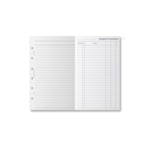 Aufgaben-Checkliste Piccolo Junior DIN A5 10 Blatt