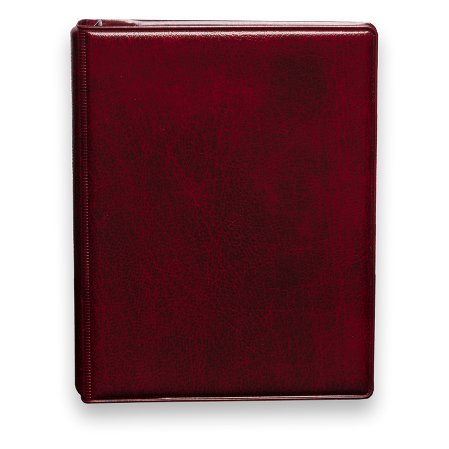 Ringbuch aus Kunststoff Bordeaux Ringbuch aus Kunststoff Bordeaux