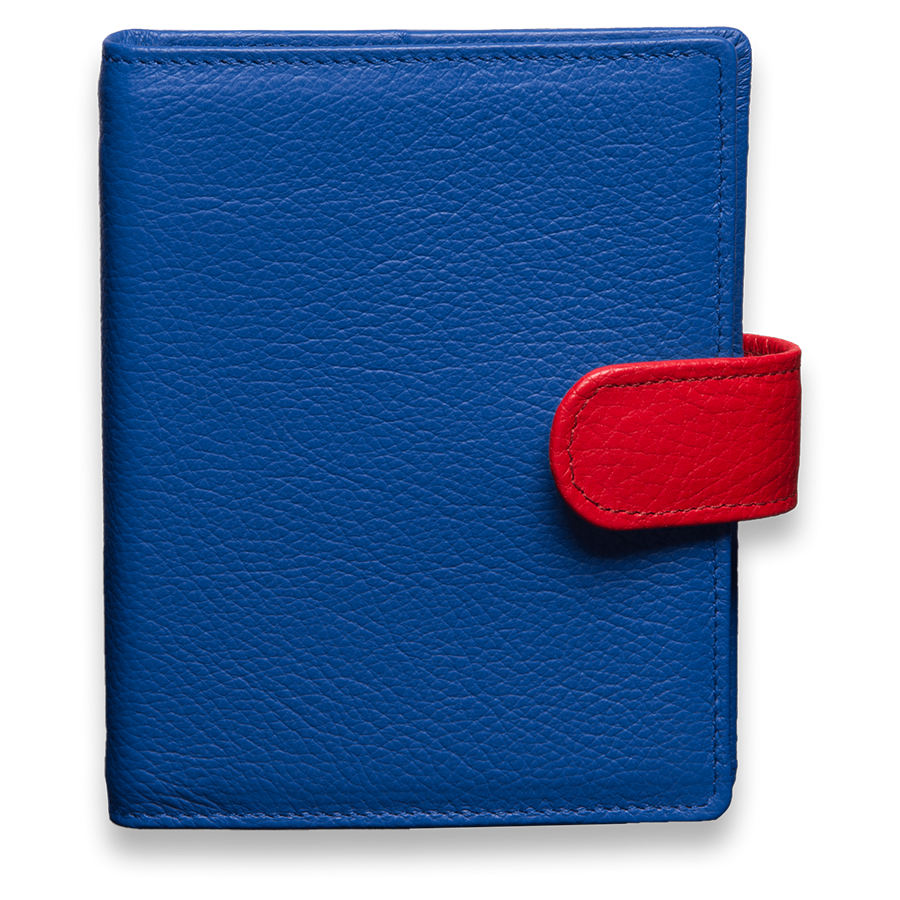 Das Bunte Ringbuch in Blau mit roter austauschbarer Lasche 1