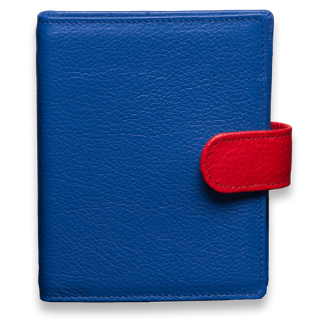 Das Bunte Ringbuch in Blau mit roter austauschbarer Lasche 1