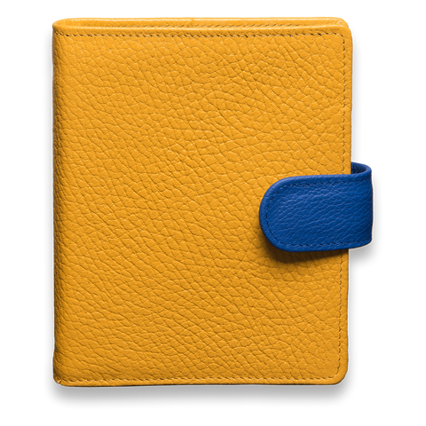 Das Bunte Ringbuch in Gelb mit blauer Lasche 4 Das Bunte Ringbuch in Gelb mit blauer Lasche 4