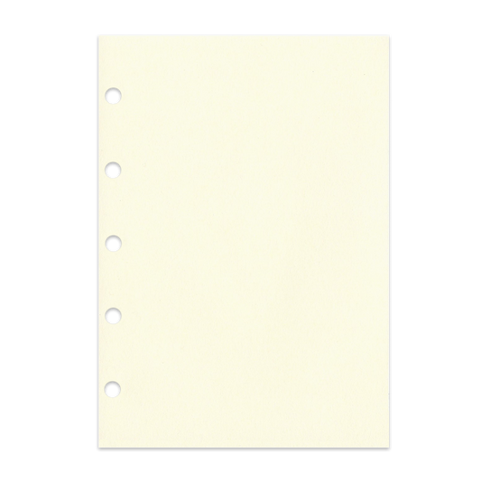 Notizpapier in chamois ohne Perforation 50 Blatt Junior Piccolo DIN A5