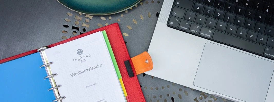 Wochenkalender: Warum die Wochenplanung der Schlüssel zu mehr Produktivität ist - ORG-Verlag Berlin