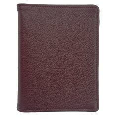 Lederringbuch „HOME“ in Bordeaux – charakterstarkes Leder, zeitloses Design