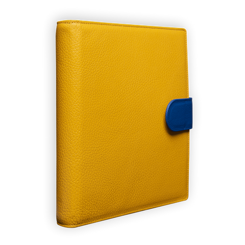 Das Bunte Ringbuch in Gelb mit blauer Lasche 3