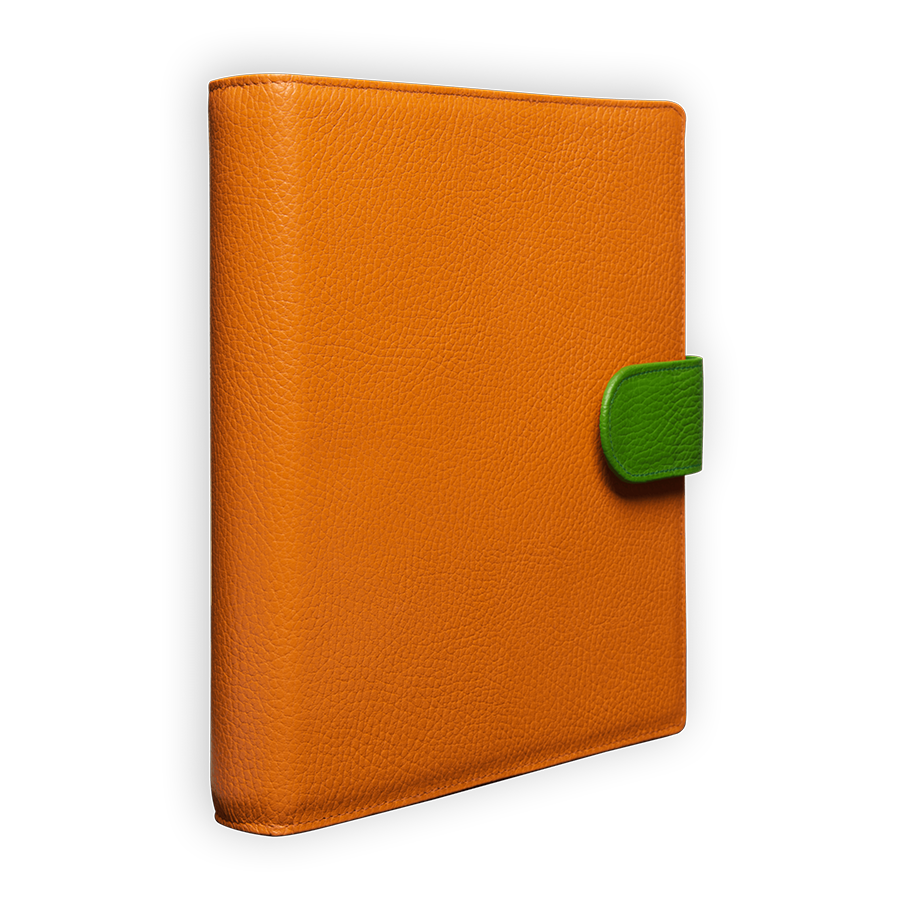 Das Bunte Buch Ringbuch Komplettset Schüler Geschenkset in orange