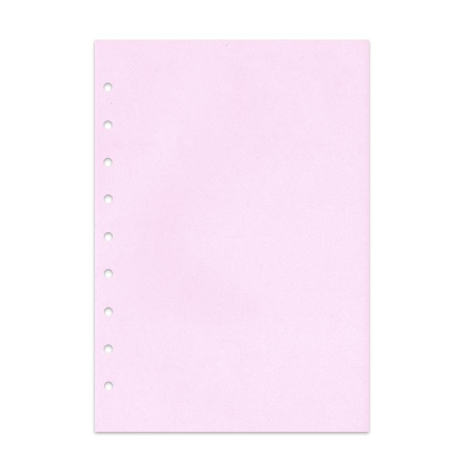 Notizpapier rosa ohne Perforation 50 Blatt in verschiedenen Größen 