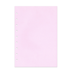 Notizpapier rosa ohne Perforation 50 Blatt in verschiedenen Größen 