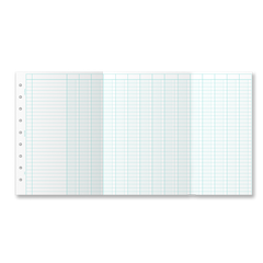 Vielspaltenblatt 10 Blatt Piccolo Junior DIN A5