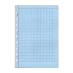 Karo-Arbeitsblatt 30 Blatt Junior DIN A5 blau