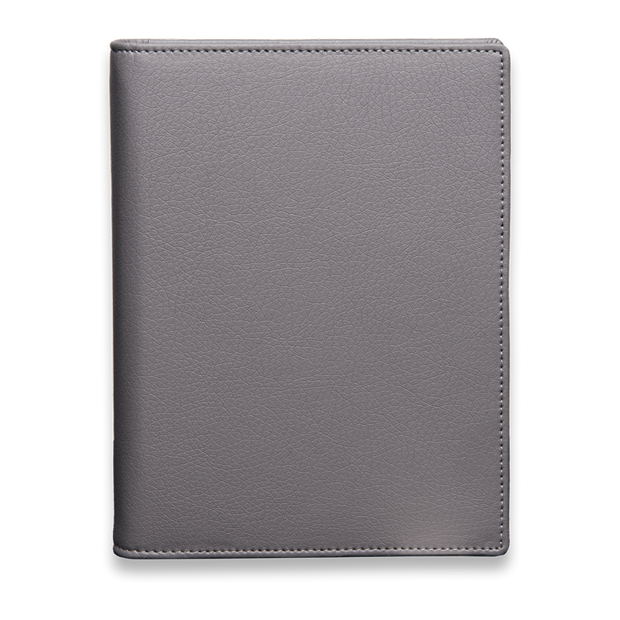 Geschenk-Set Kochbuch Koch- und Backrezepte grau 20 Blatt Junior vegan