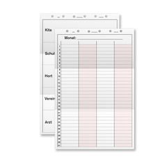 Familienplaner Piccolo Junior DIN A5