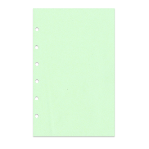 Notizpapier in grün Junior Piccolo DIN A5 ohne Perforation 50 Blatt