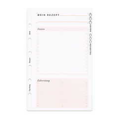 Meine Koch- und Backrezepte 20 Blatt Junior DIN A5
