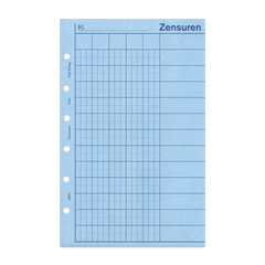 Zensurenliste 20 Blatt Junior DIN A5