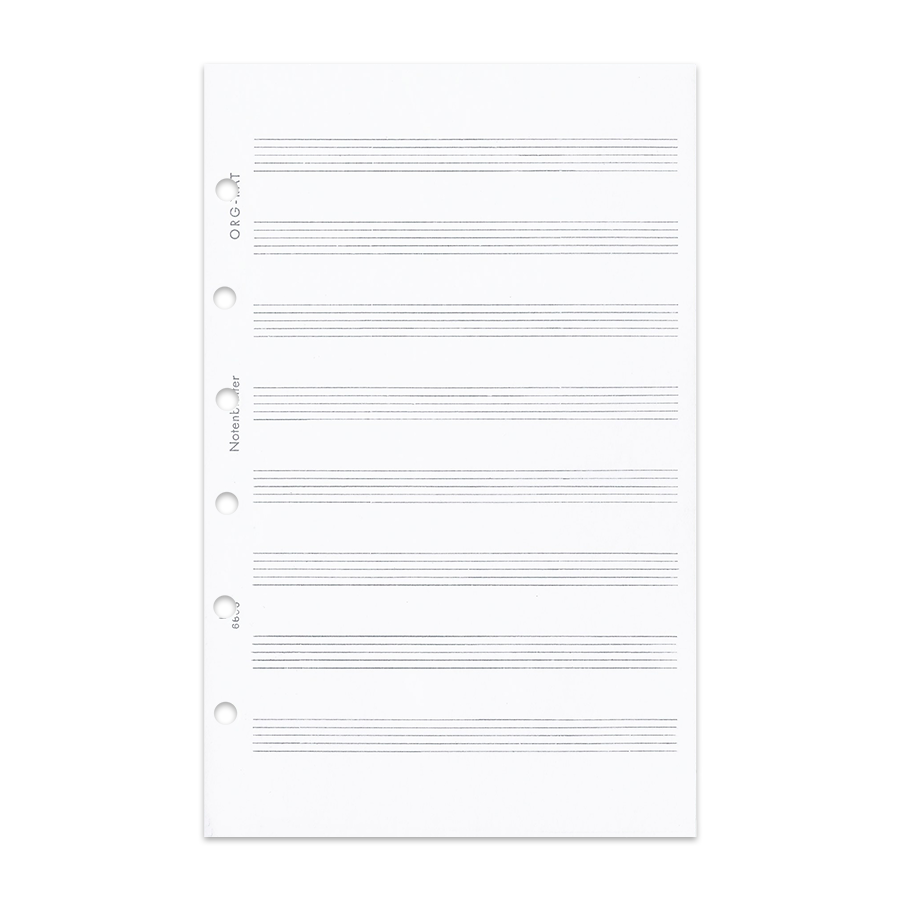 Notenblatt für Musiknoten Junior
