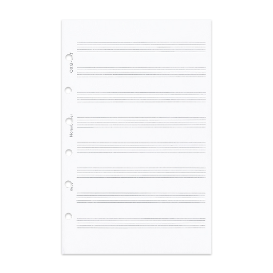 Notenblatt für Musiknoten Junior