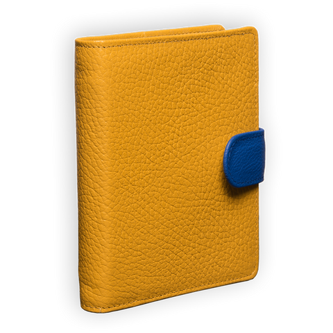 Das Bunte Ringbuch in Gelb mit blauer Lasche 5