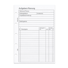 Aufgaben Planung 20 Blatt Piccolo Junior DIN A5 