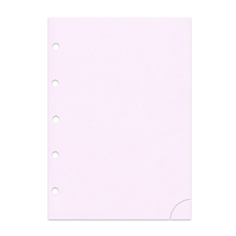 Notizpapier in rosa mit Perforation 50 Blatt Piccolo Junior DIN A5