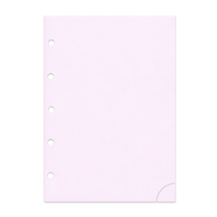 Notizpapier in rosa mit Perforation 50 Blatt Piccolo Junior DIN A5