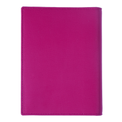 Veganes Ringbuch in Magenta